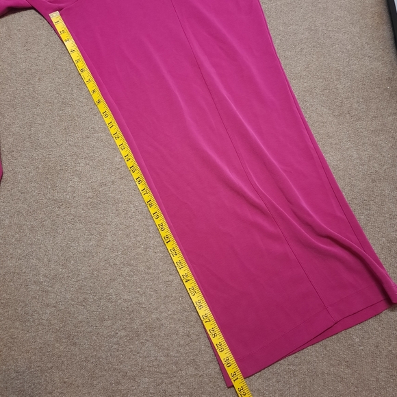 ATHLETA Alicia Keys (3X) Wide Leg Pant Fuscia - Picture 9 of 9